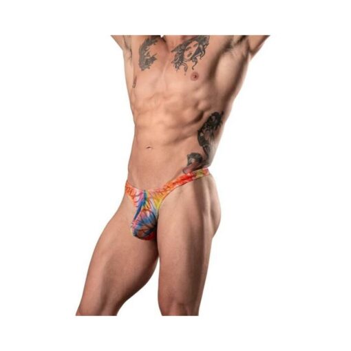 Male Power Your Lace Or Mine Bong Thong Multicolor L/xl