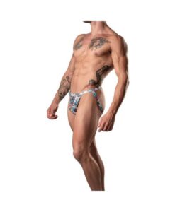 Your Lace Or Mine Jock Red White & Blue S/m