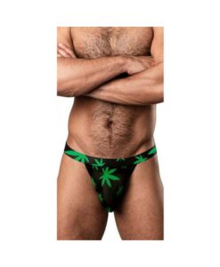 Hazy Dayz Micro Thong Potleaf S/m