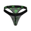 Hazy Dayz Micro Thong Potleaf L/xl