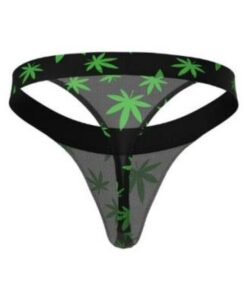 Hazy Dayz Micro Thong Potleaf L/xl