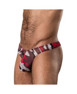 Cumouflage Bong Thong Red L/xl