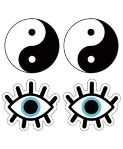 Peekaboo Yin And Yang Wht/blu