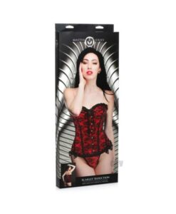 Ms Scarlet Seduction Corset Thong Xl