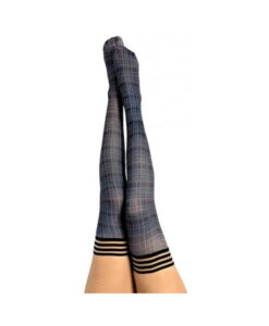 Kixies Debbie Navy Plaid - size A
