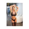 Kixies Waterfall Black Bralette 5xl Hanging