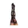Kixies Jackie Black Ballet Thigh High Size B