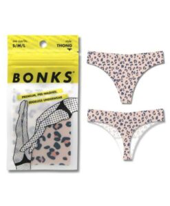 Bonks Cat's Out Of The Bag Seamless Thong O/s