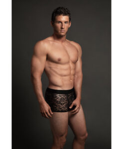Luca Lace Boxer Black S/M