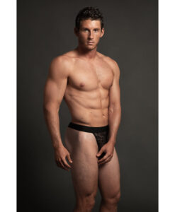 Luca Lace Thong Black L/Xl