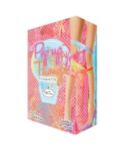 Coquette Pop Up Thong 4-pack Assorted Colors O/s