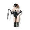 Wetlook Gloves W/ Whips Black O/s