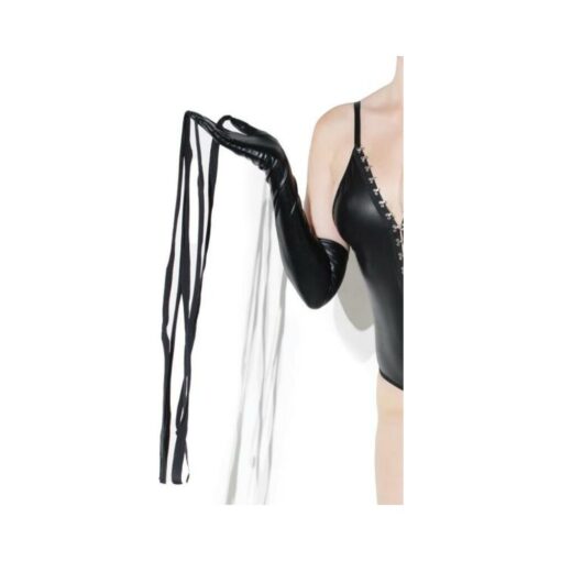 Wetlook Gloves W/ Whips Black O/s - Image 2
