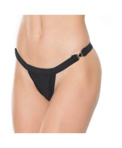 Quick-release Thong Black Os Hanging