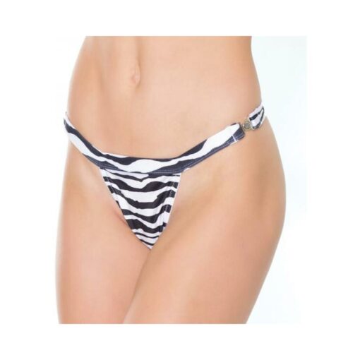 Quick-release Thong Zebra Pattern Os Hanging