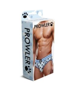 Prowler Blue Paw Open Brief Lg