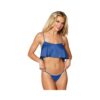 Dreamgirl Flutter Camisole & Bikini Panty Periwinkle S Hanging