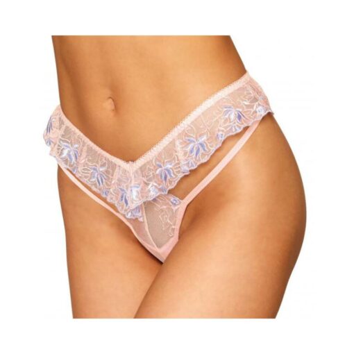 Floral Flutter G-string Rose Quartz L/xl - Image 2