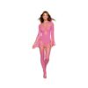 3 Pc Bodystocking Set O/s Milkshake Pink