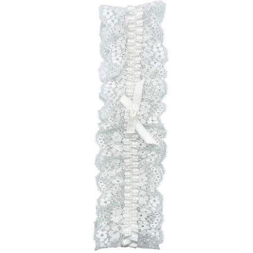 Lace Garter White O/S