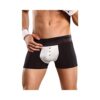 Male Power Butt-ler Costume S/M Black