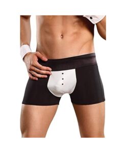 Male Power Butt-ler Costume S/M Black