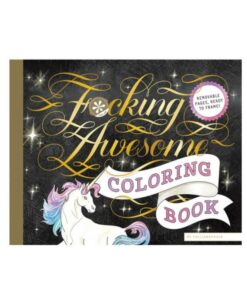 Calligraphuck Fucking Awesome Coloring Book