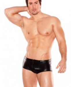 Zeus Wet Look Shorts O/S (MenS)