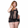 Beverly Hills Naughty Girl Stringy Mesh Dress Black Qn