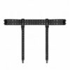 Ouch! Skulls & Bones Garter Belt With Skulls Black