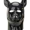 Prowler Red Latex Pig Hood Black