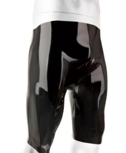 Prowler Red Latex Shorts Lg Black