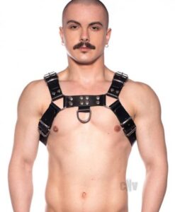 Prowler Red Butch Harness Blk/silv Md
