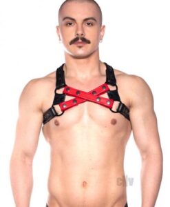Prowler Red Cross Harness Red S/m
