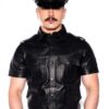 Prowler Red Police Shirt Blk Sm