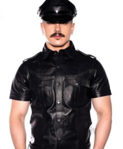 Prowler Red Police Shirt Blk Xl