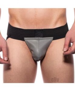 Prowler Red Pouch Jock Grey Lg