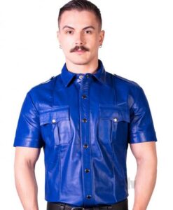 Prowler Red Slim Police Shirt Blu Xs