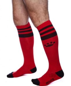 Prowler Red Football Socks Red/blk