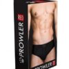 Prowler Red Ass Less Brief Blk Md