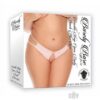 Barely B Dbl Strap Open Panty Ps Peach
