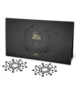 Alternative view of Bijoux Indiscrets Mimi Nipple Covers Skin Jewelry Black