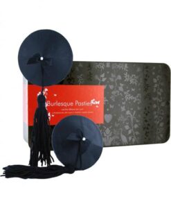 Burlesque Classic Tasseled Pasties Black