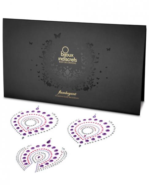 Flamboyant Skin Body Jewelry Pink Purple - Image 2
