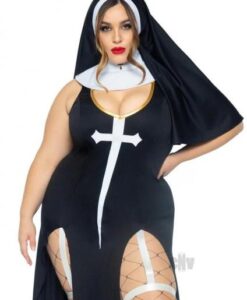 Sultry Sinner 3pc 1x/2x Blk/wht