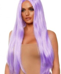 Long Straight 33 Cntr Part Wig O/s Lav