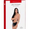 Myu Latex Crotchless Panties Lg Black