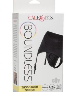Boundless Thong W/garter L/xl