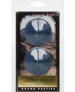 Ride Em Premium Denim Coll Round Pasties