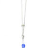 Beaded Clit Clamp With Tweezer Tip Blue